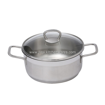 SUS304 Non Stick Black Saucepan